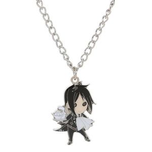 Black Butler Sebastian Michaelis Necklace NWT